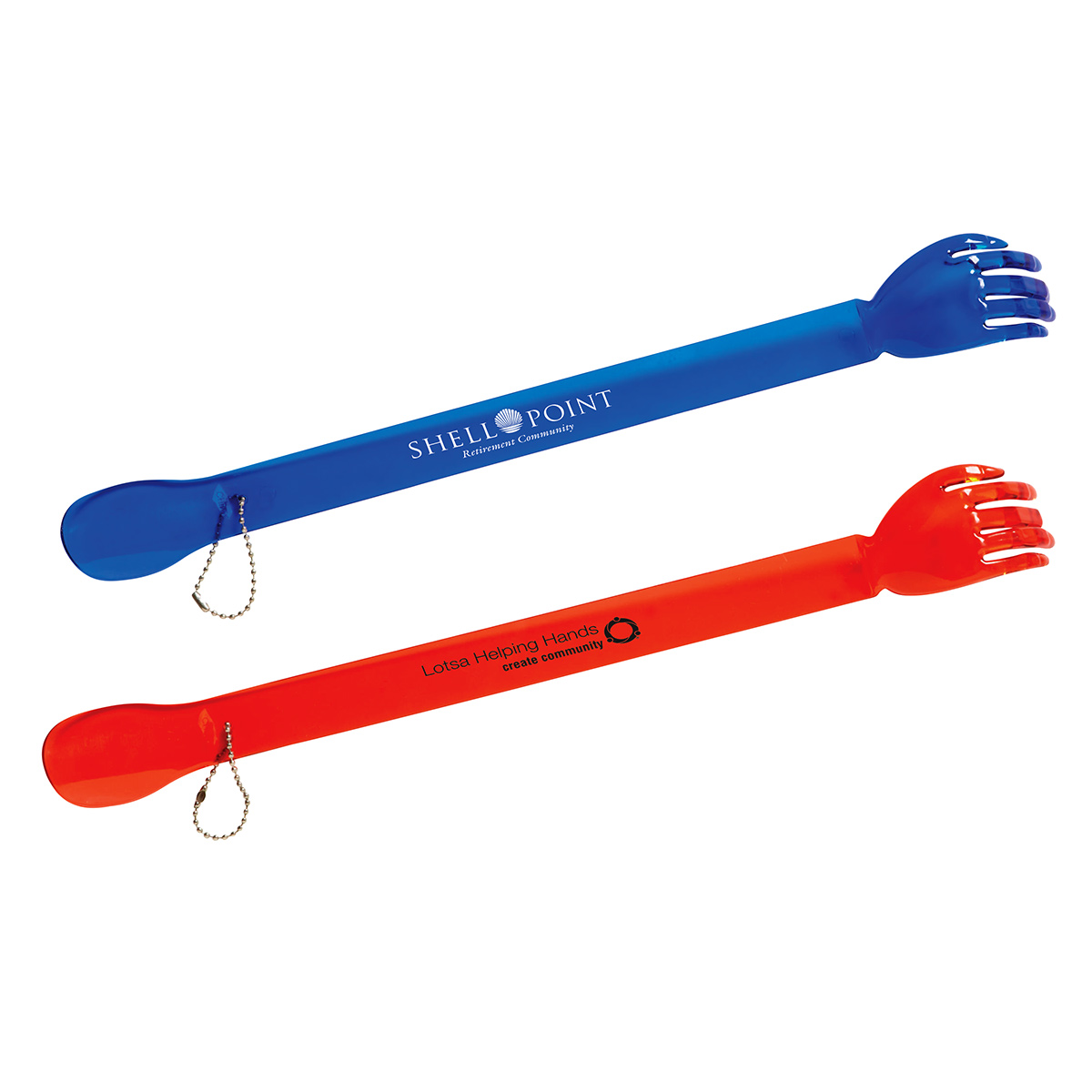 2 in 1 back scratcher and shoe horn 19.5" 