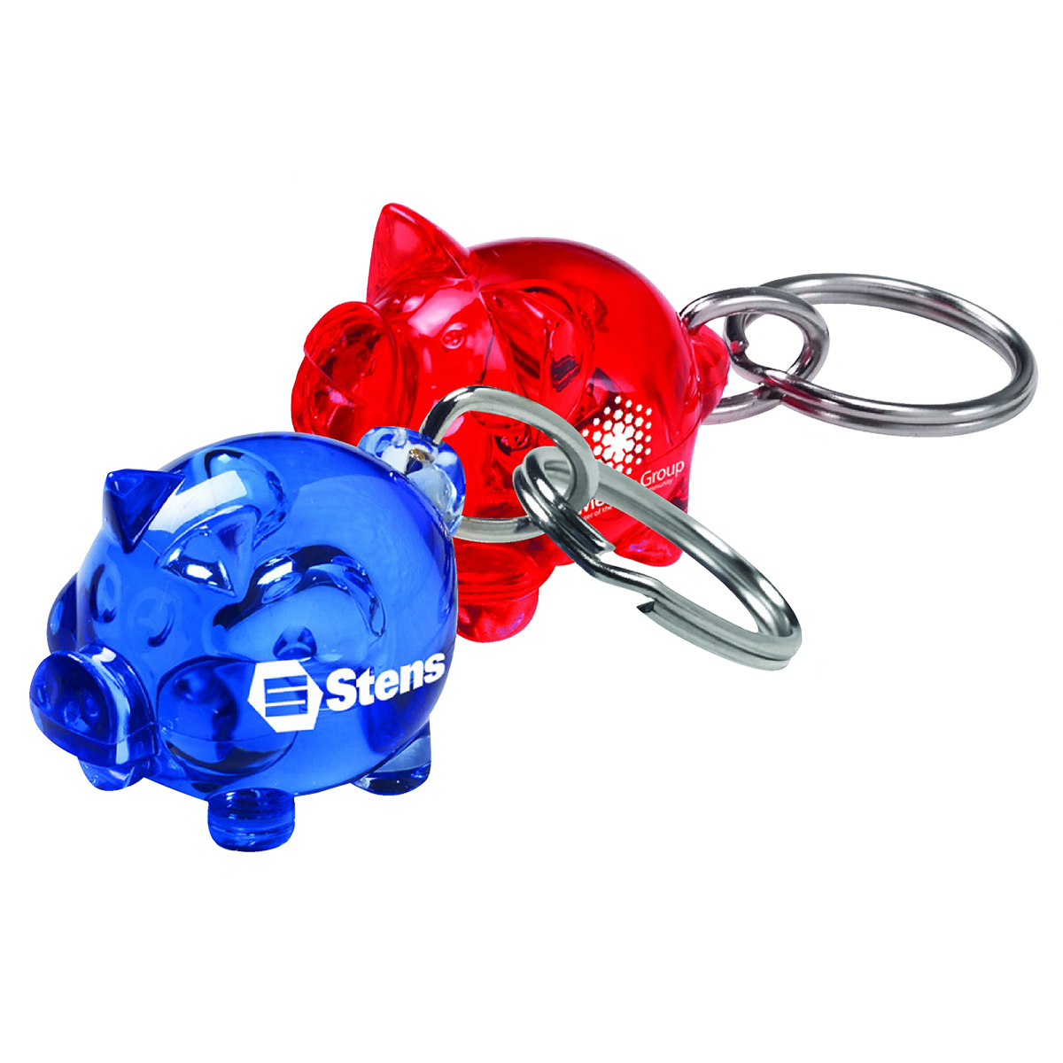 Acrylic Piggy Keychain
