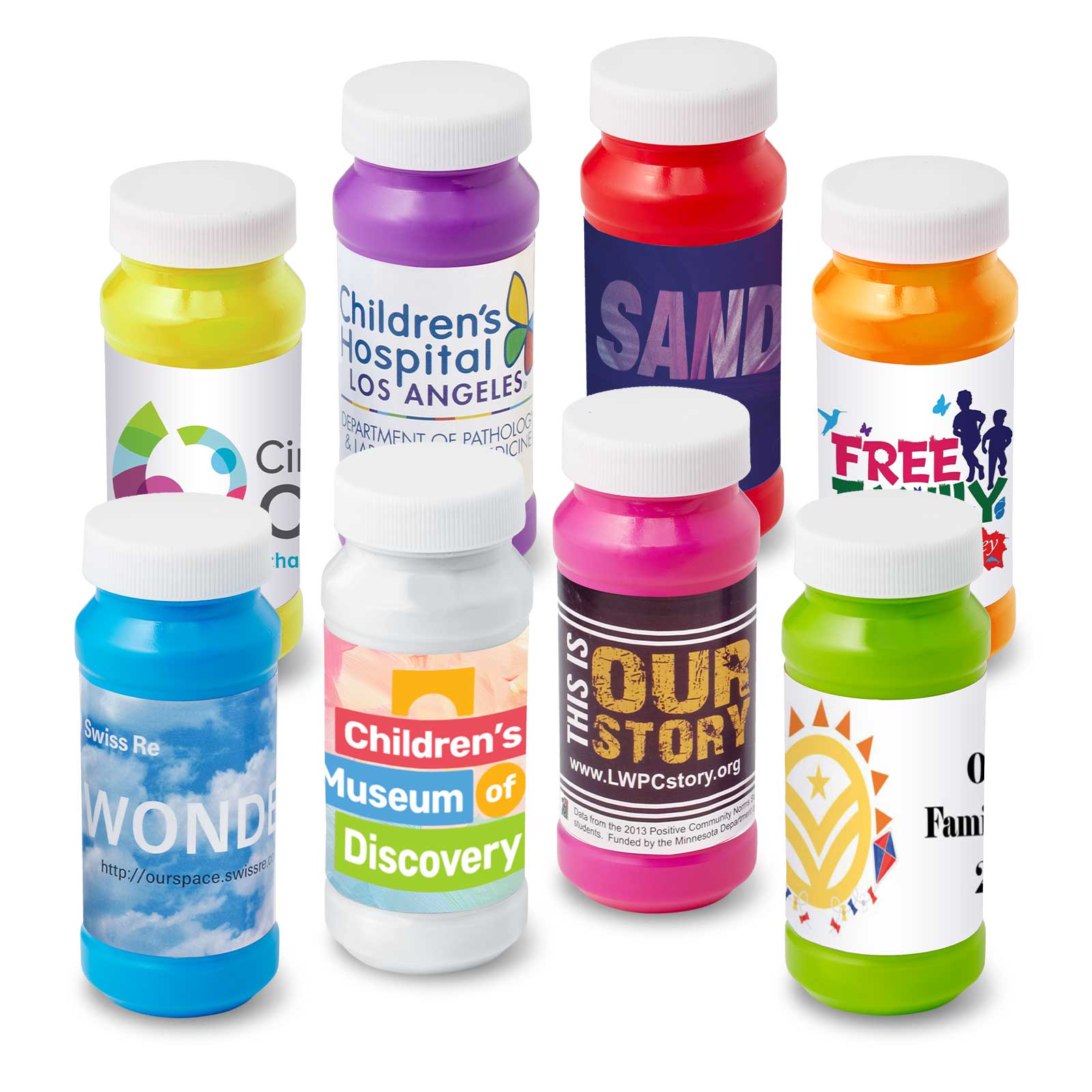 4 oz. Bubbles with Full-Color Digital Label