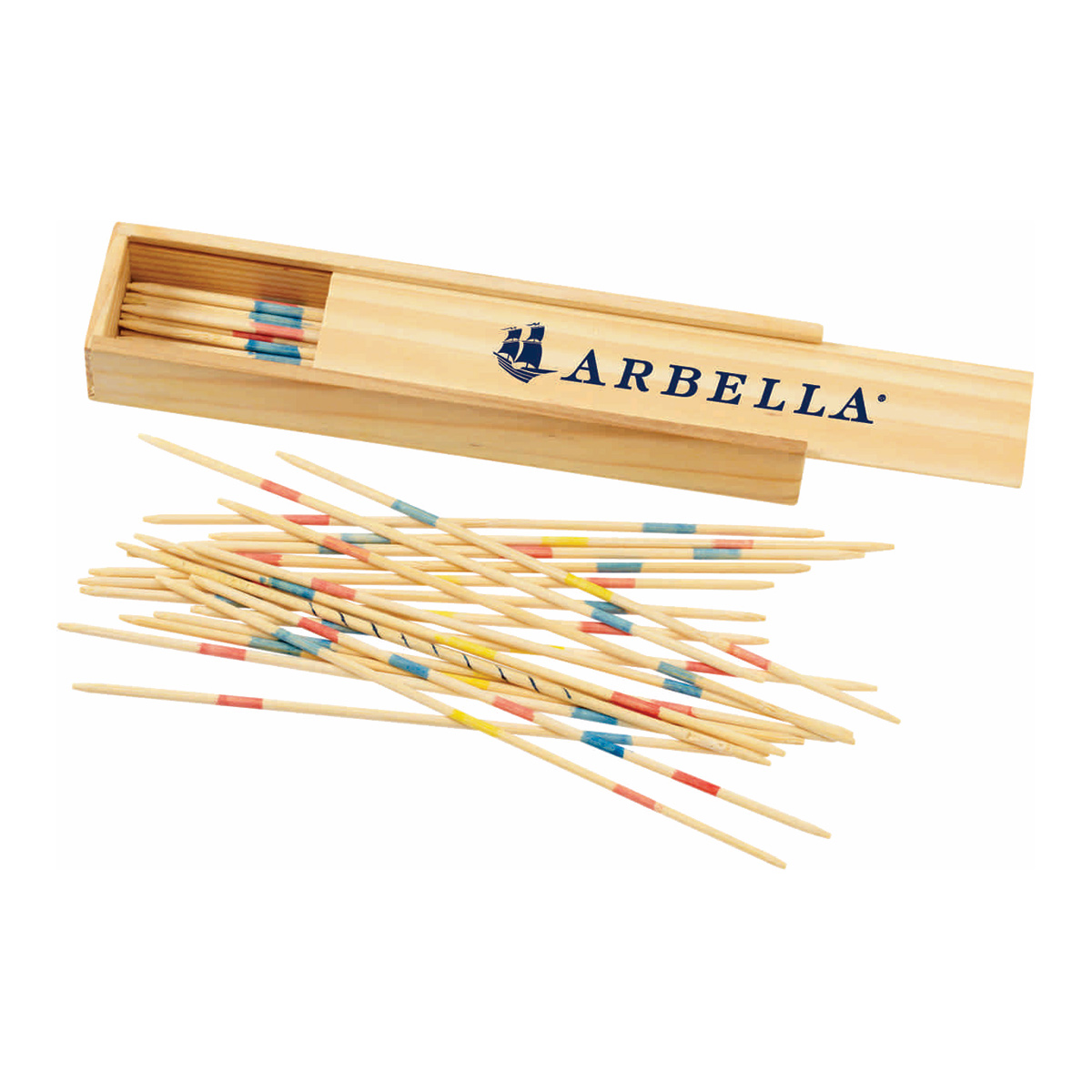 Pick Up Sticks in Wooden Box