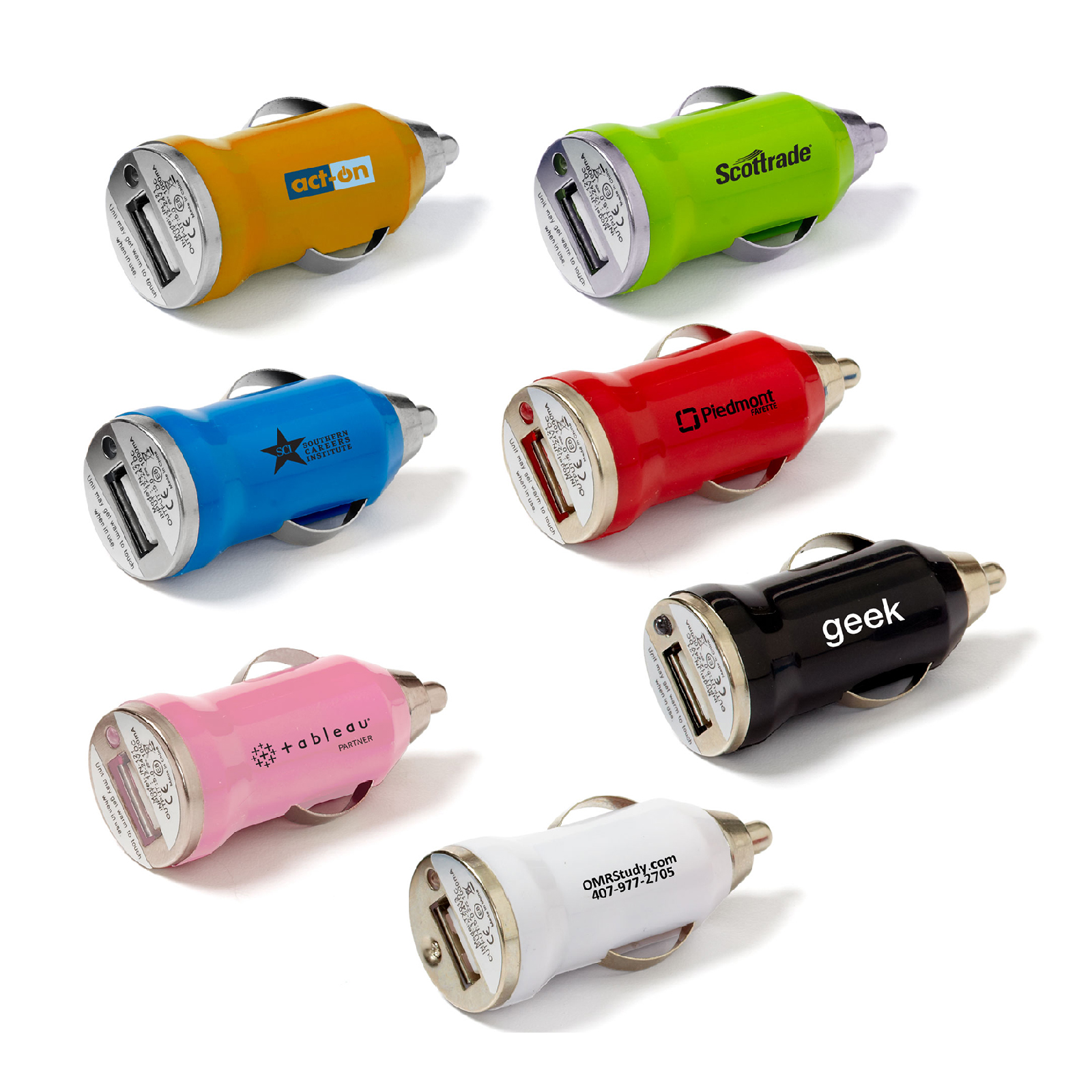 Compact USB Car Charger