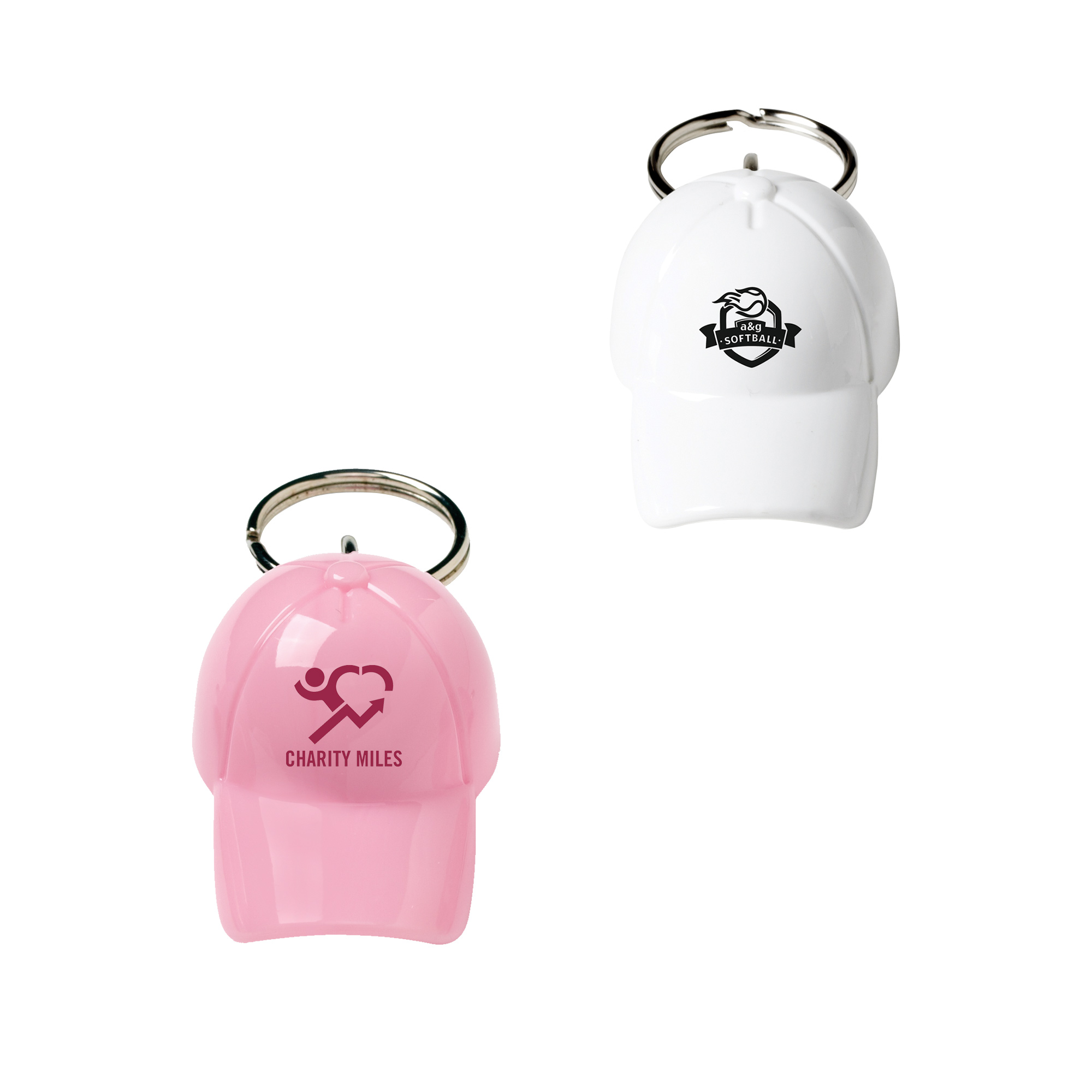 Acrylic Baseball Cap Keychain