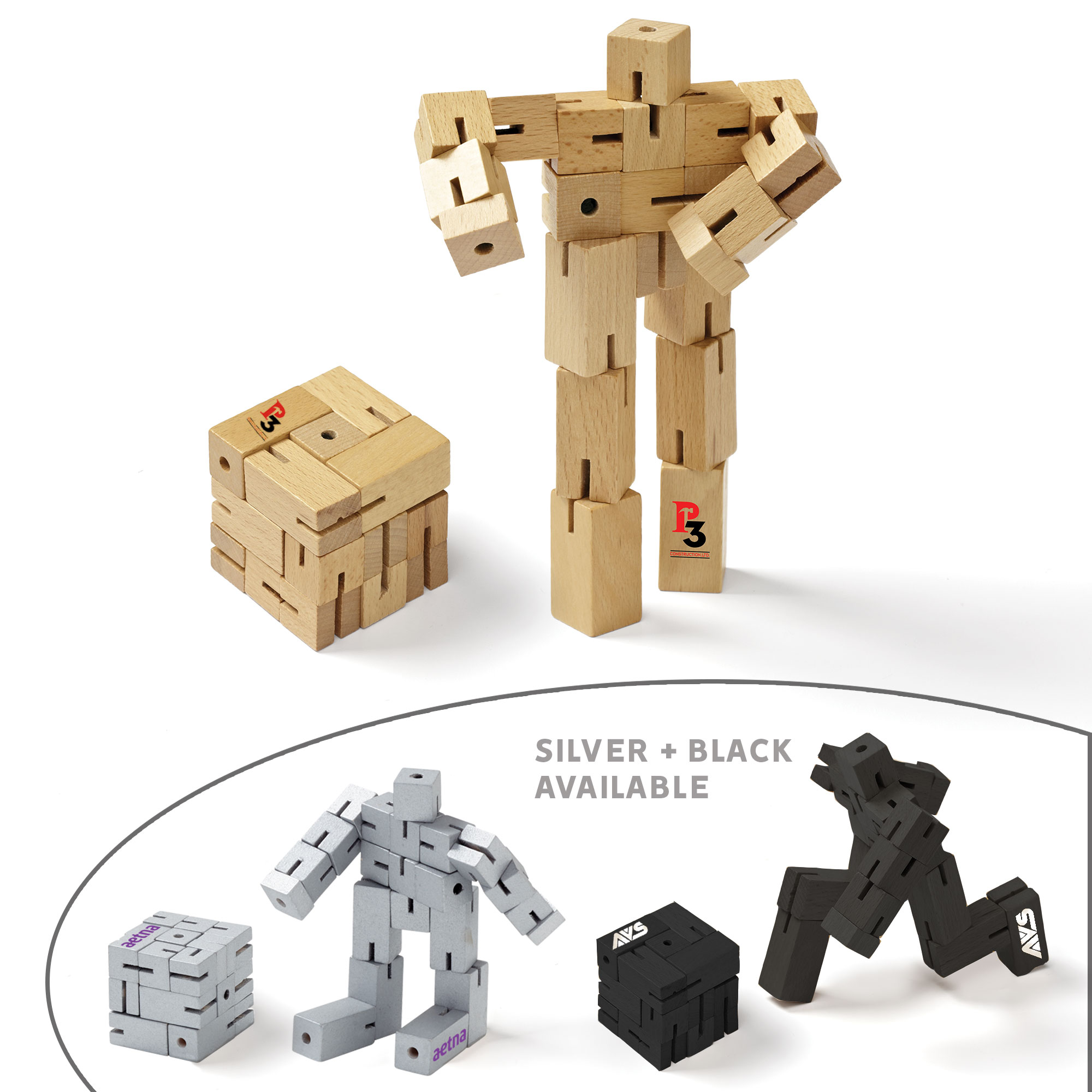 Robo-Cube Puzzle Fidget Toy