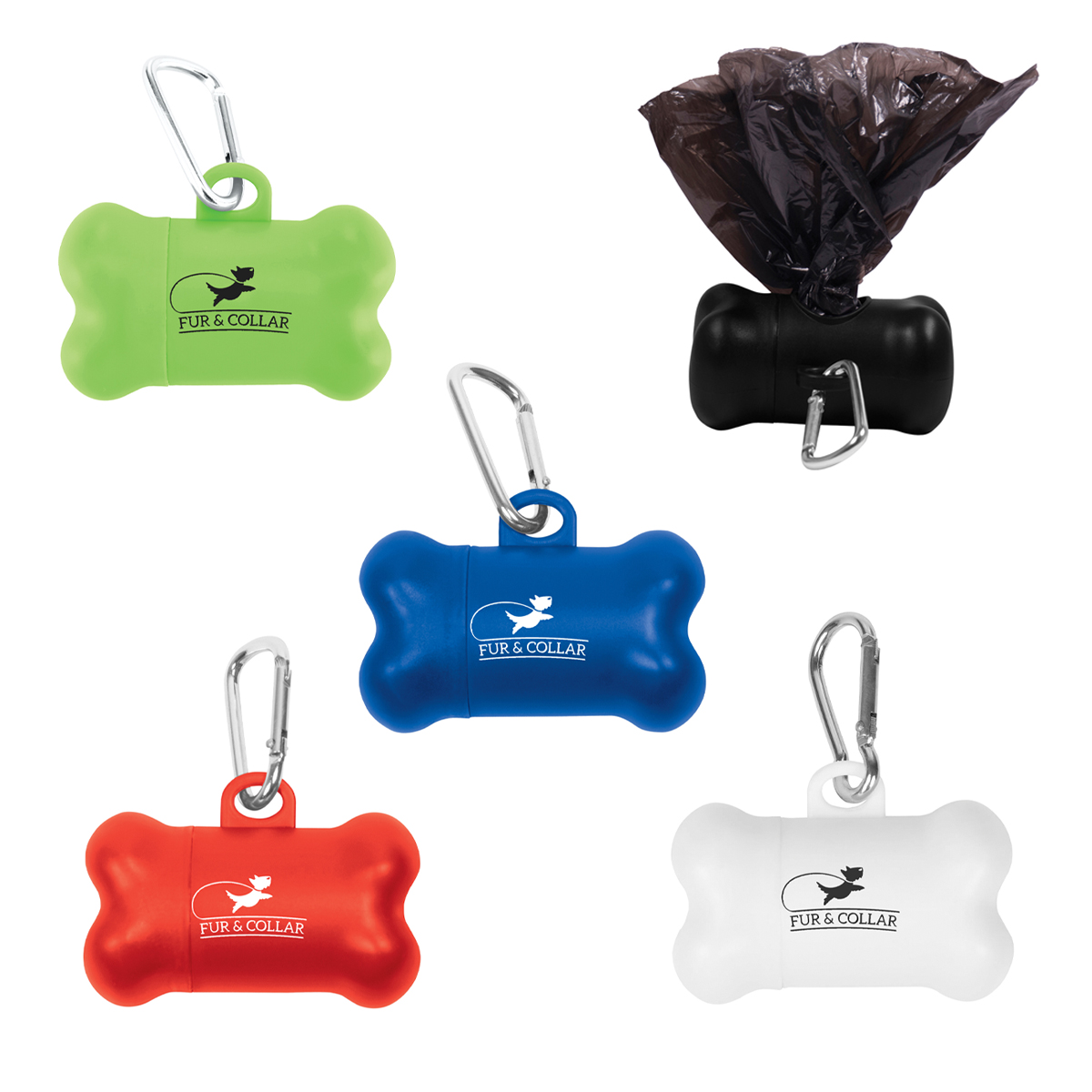Dog Bone Baggie Dispenser