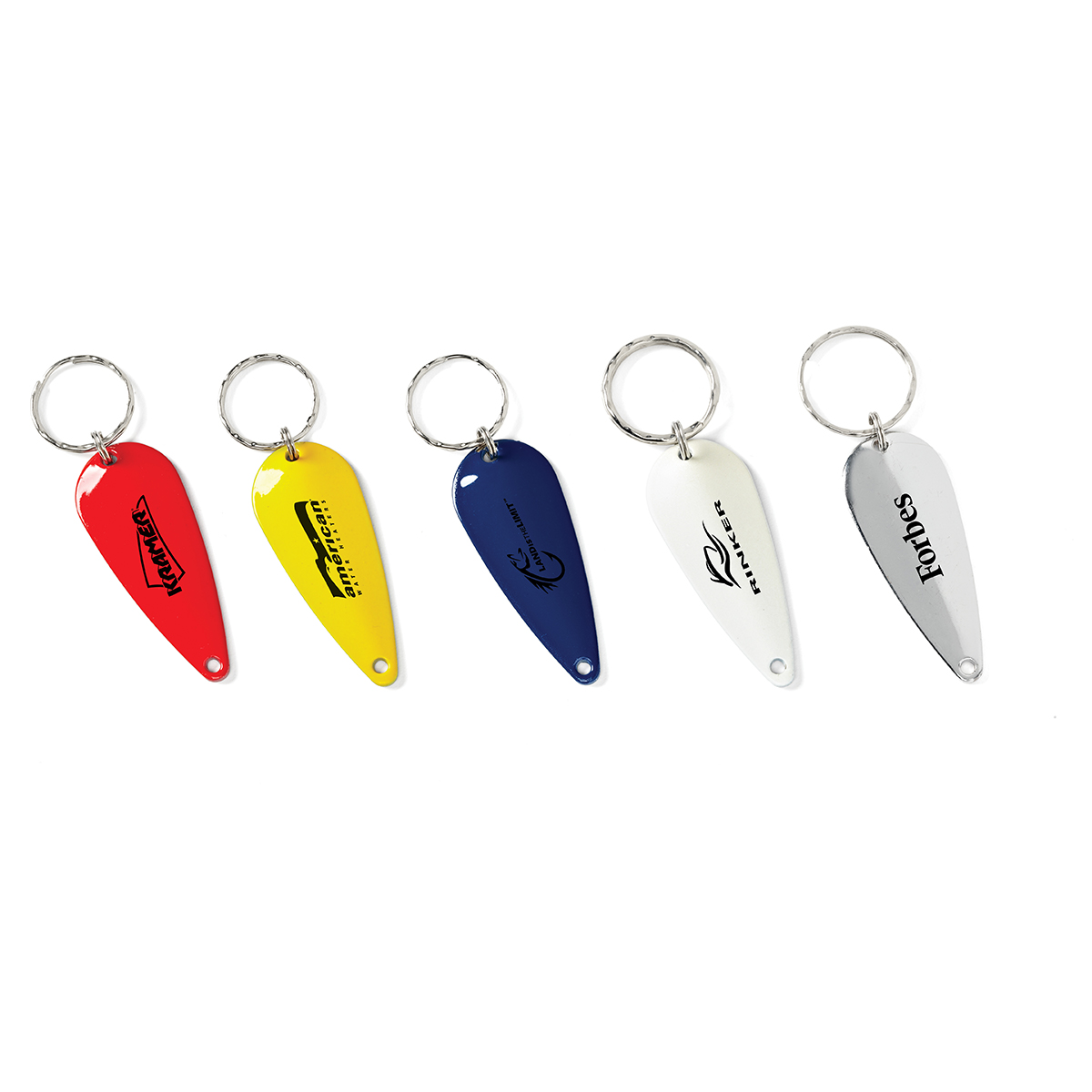 Small Spoon Fishing Lure Keychain 
