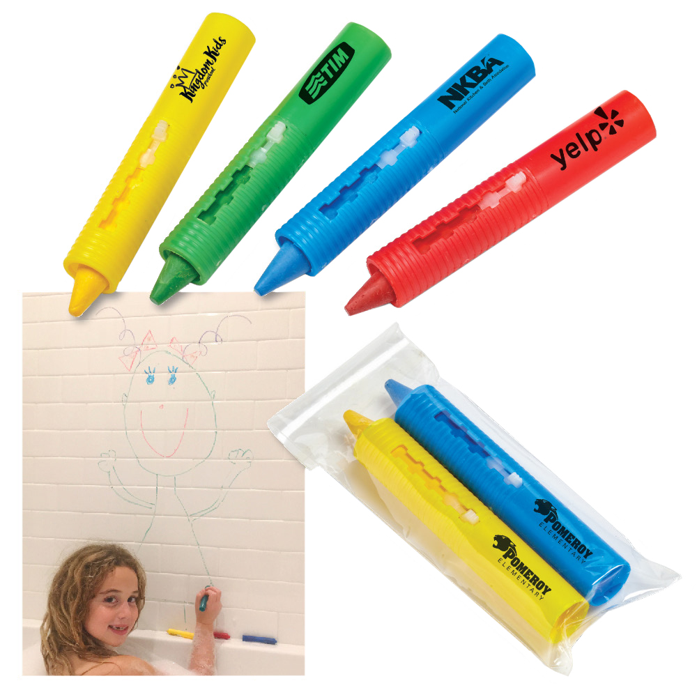 2-Pack Bathtub Crayon Sets in Polybag