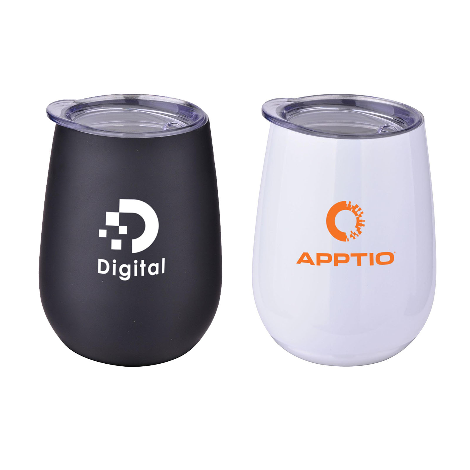 10 oz. Stainless Steel Lined Vacuum Wine Tumbler 