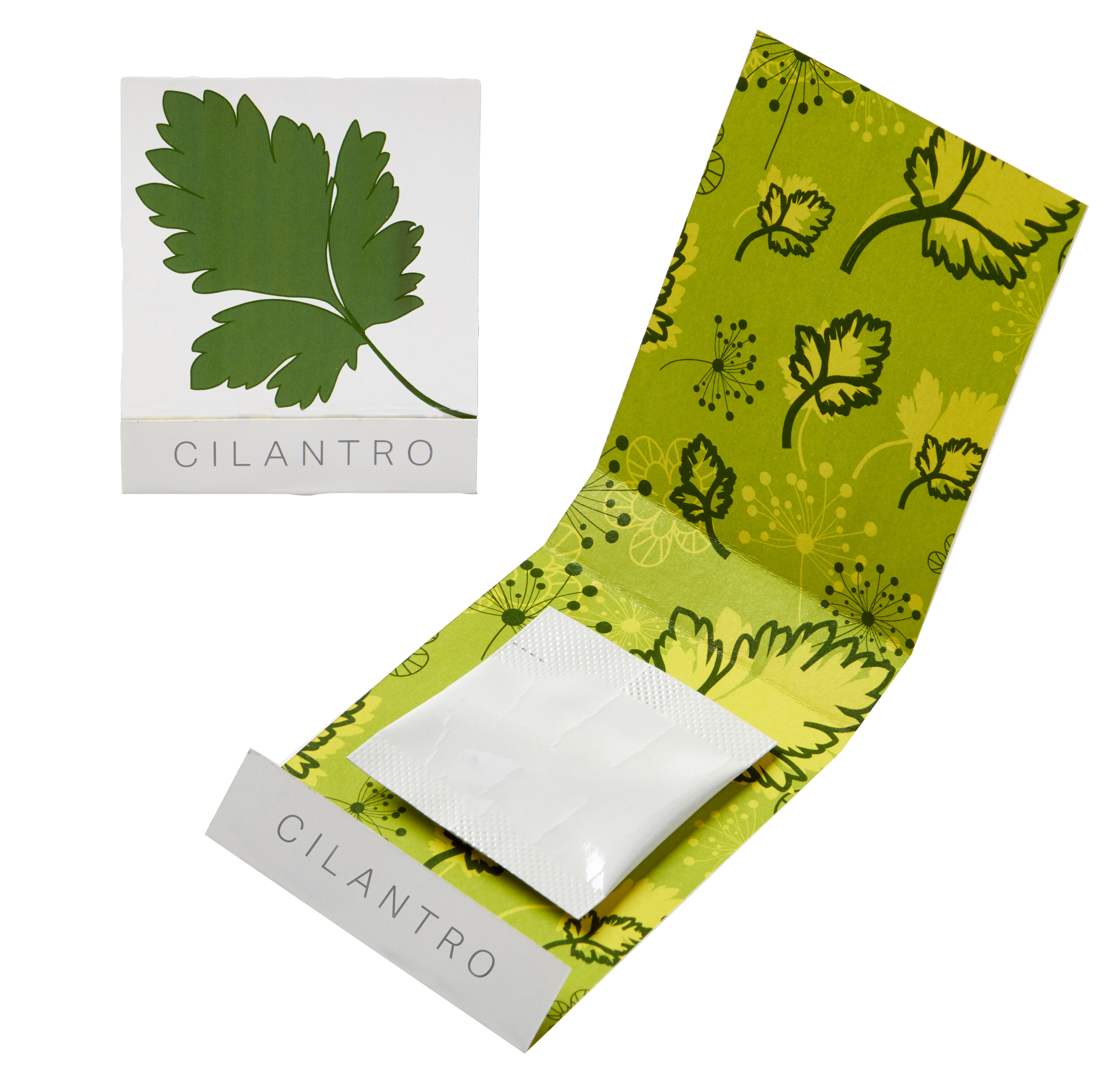 Cilantro Seed Matchbook