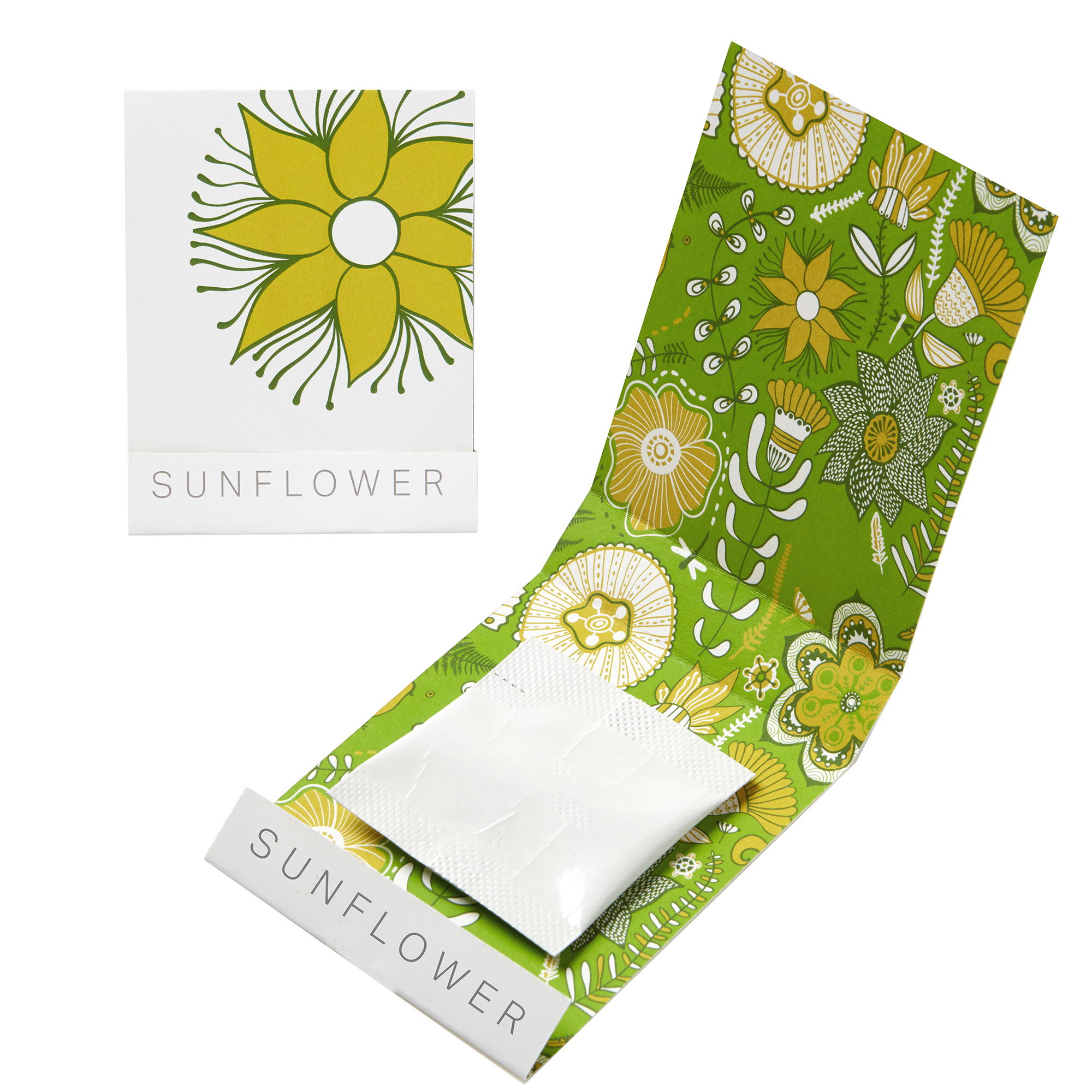 Sunflower Seed Matchbook