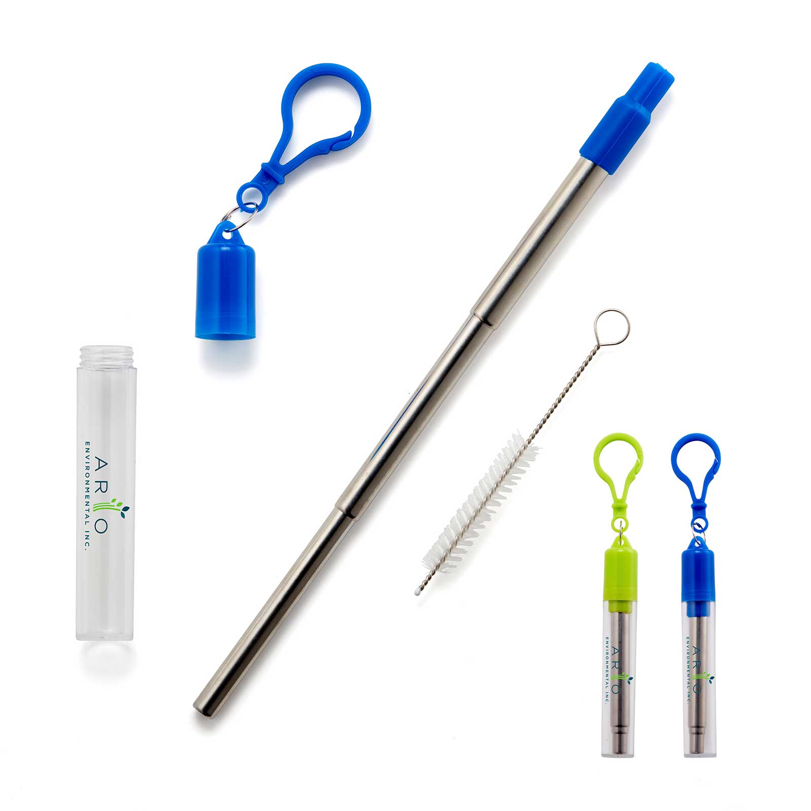 Stainless Steel Collapsible Reusable Straw