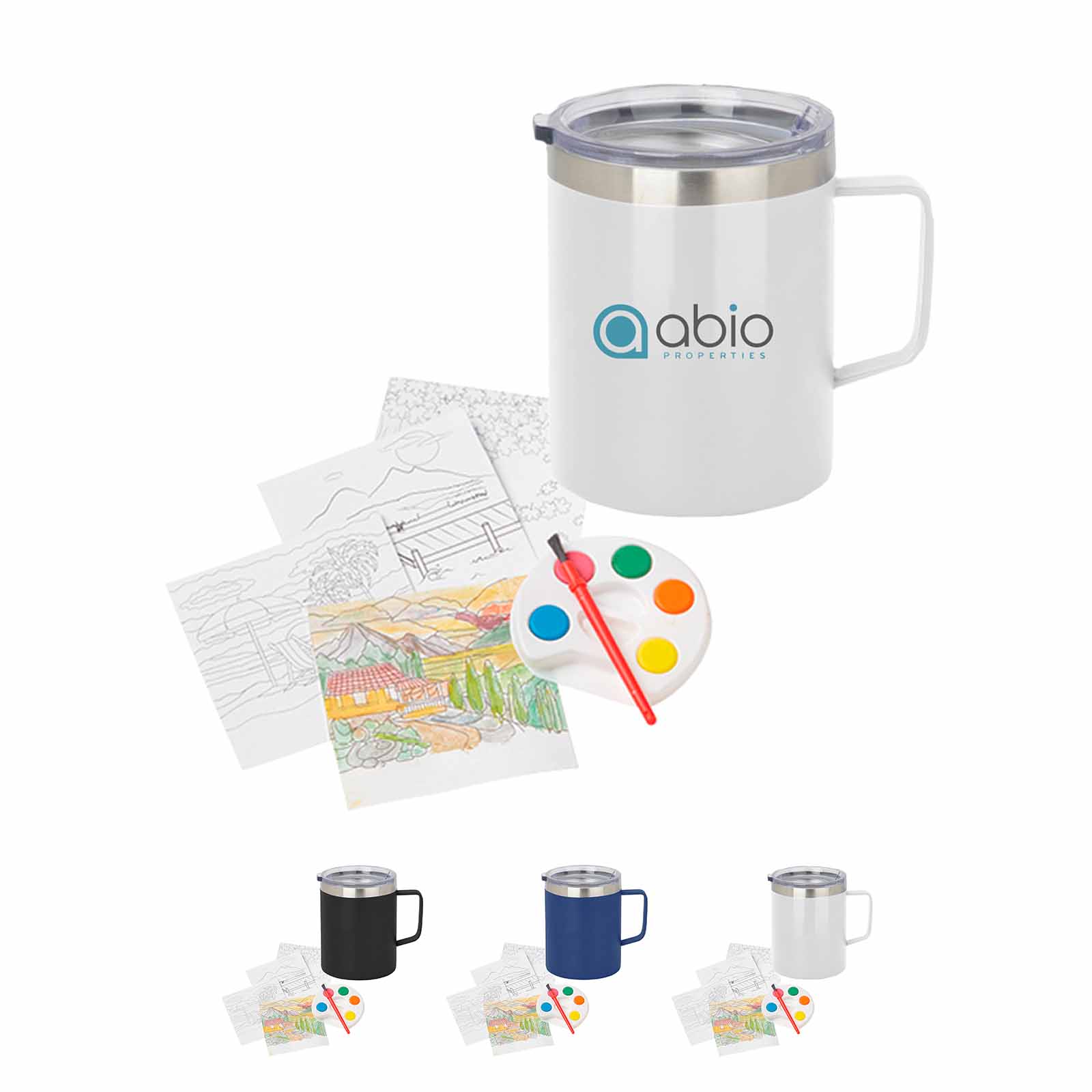 Adult Paint Set and Coffee Mug