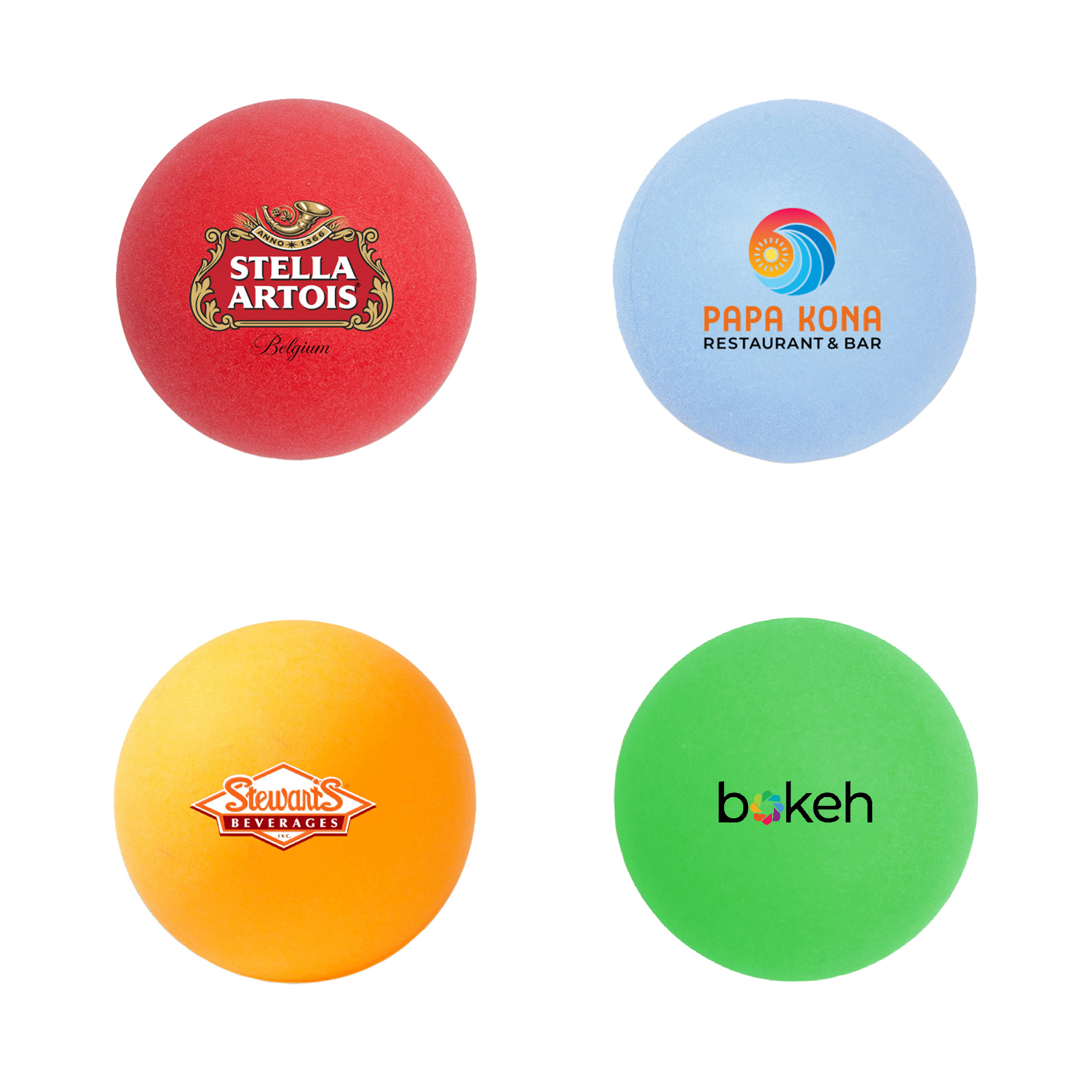 JORNIKOLOR 40mm Color Ping Pong Ball
