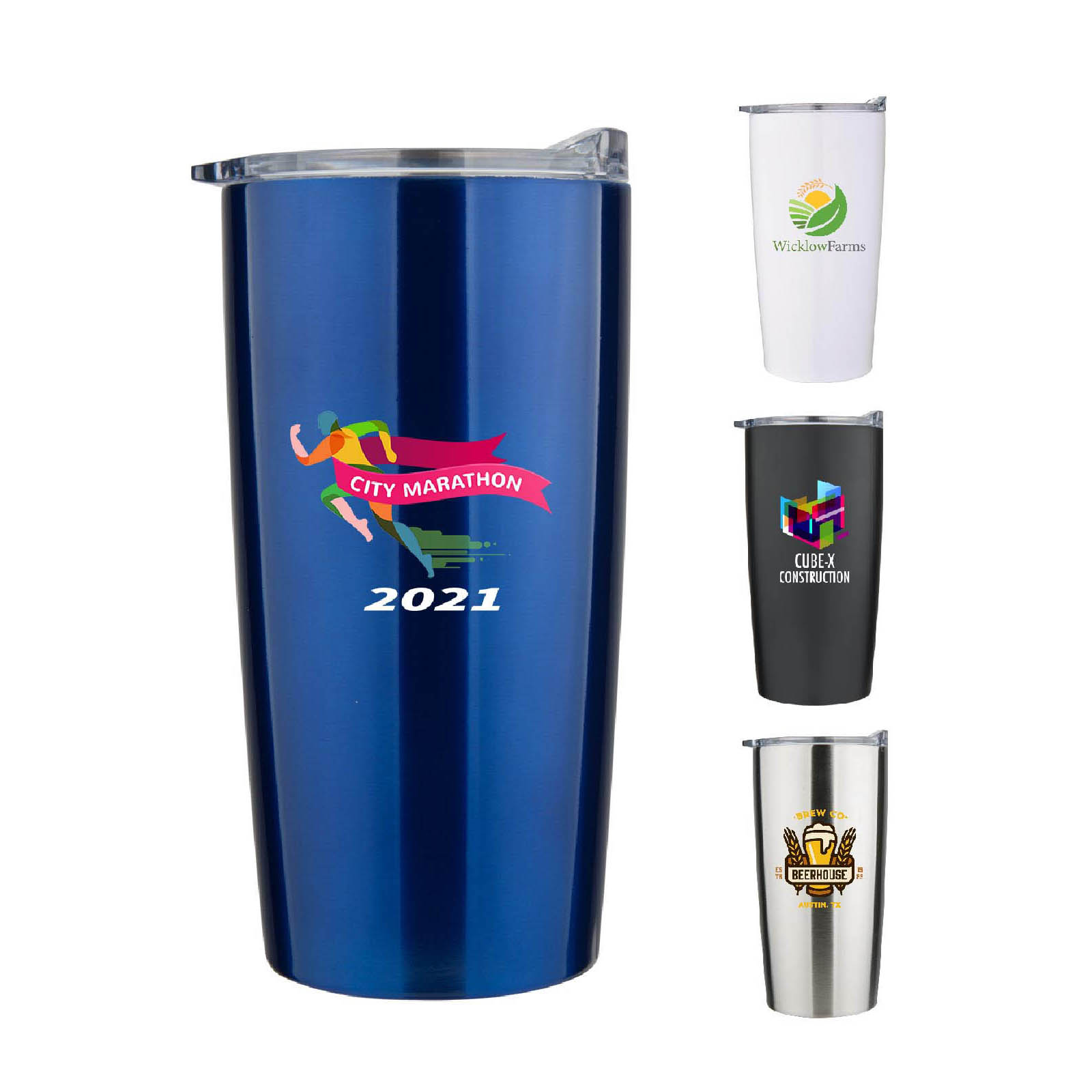 Jornikolor 20 oz. Stainless Steel Vacuum Tumbler