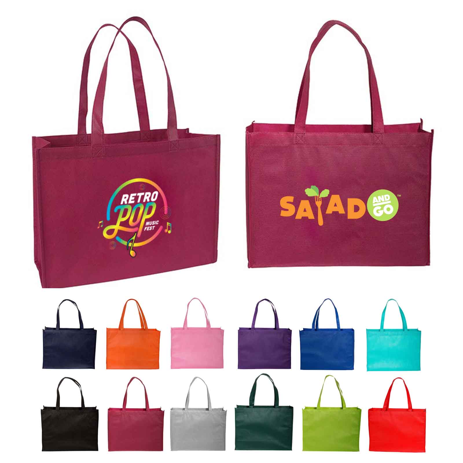 Full Color Standard Non Woven Tote