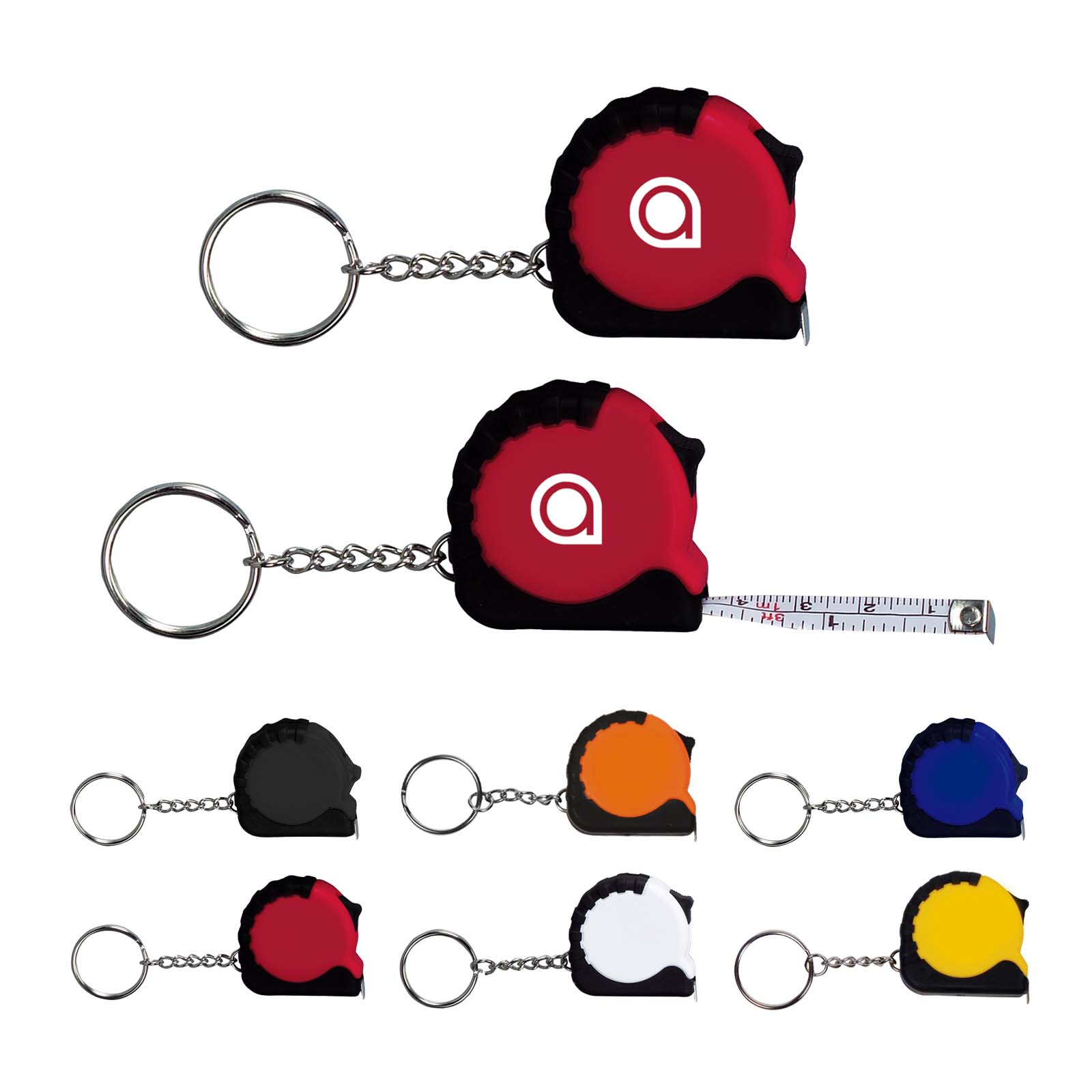 Tape Measure Keychain