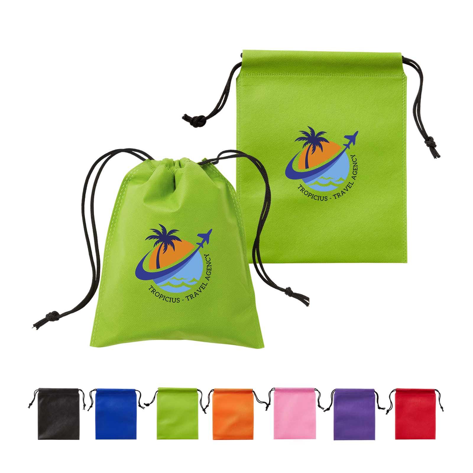 JORNIKOLOR Non-Woven Drawstring Pouch