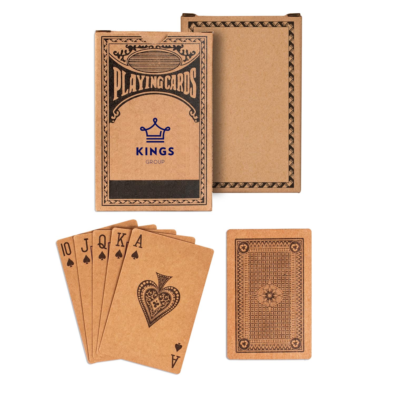 Kraft Recycled Playing Cards