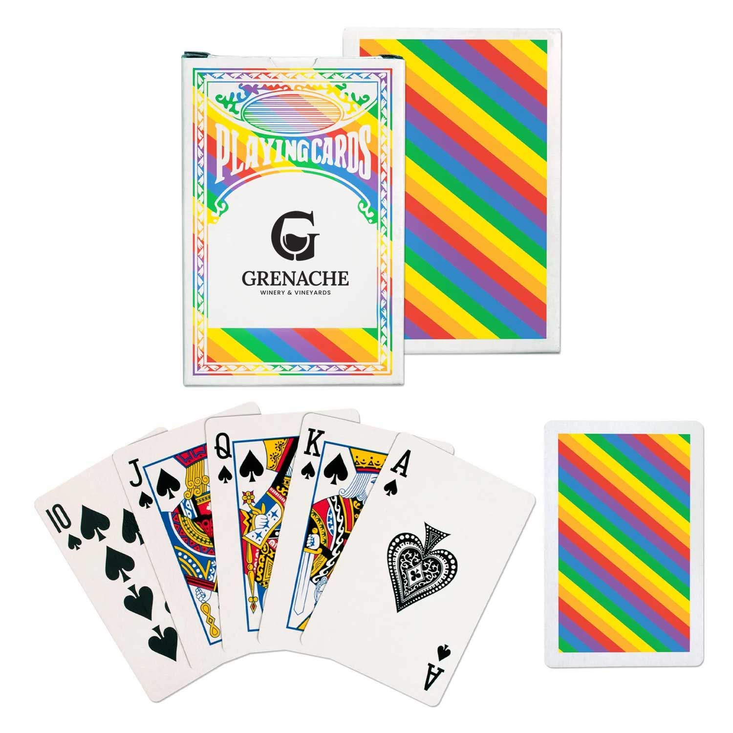 Rainbow Playing Cards