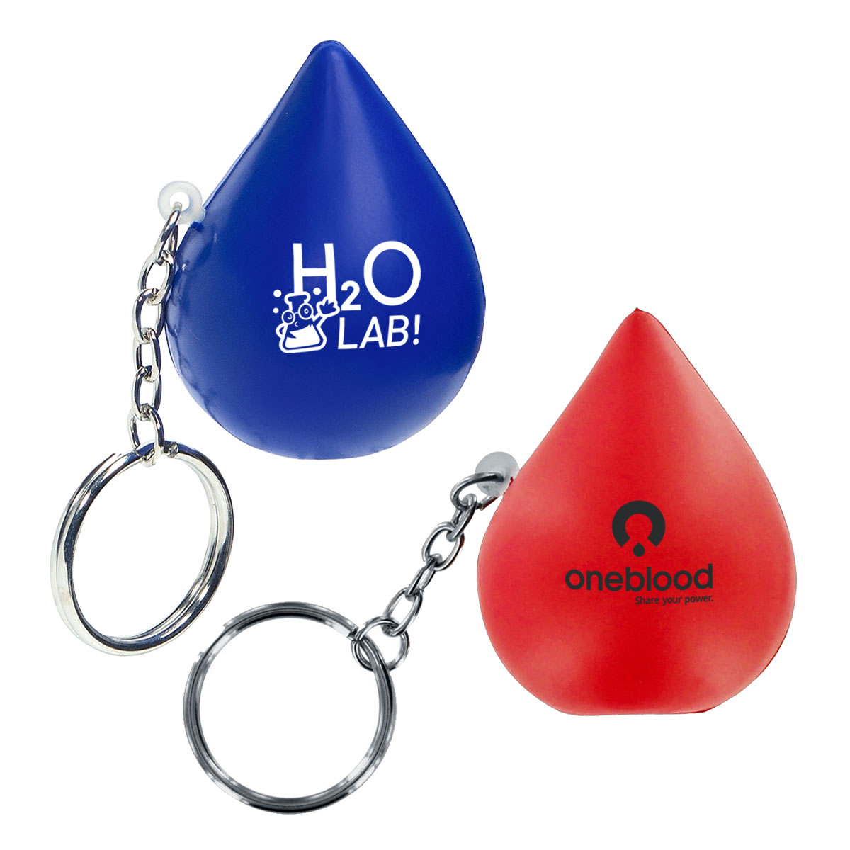 Droplet Stress Reliever Keychain