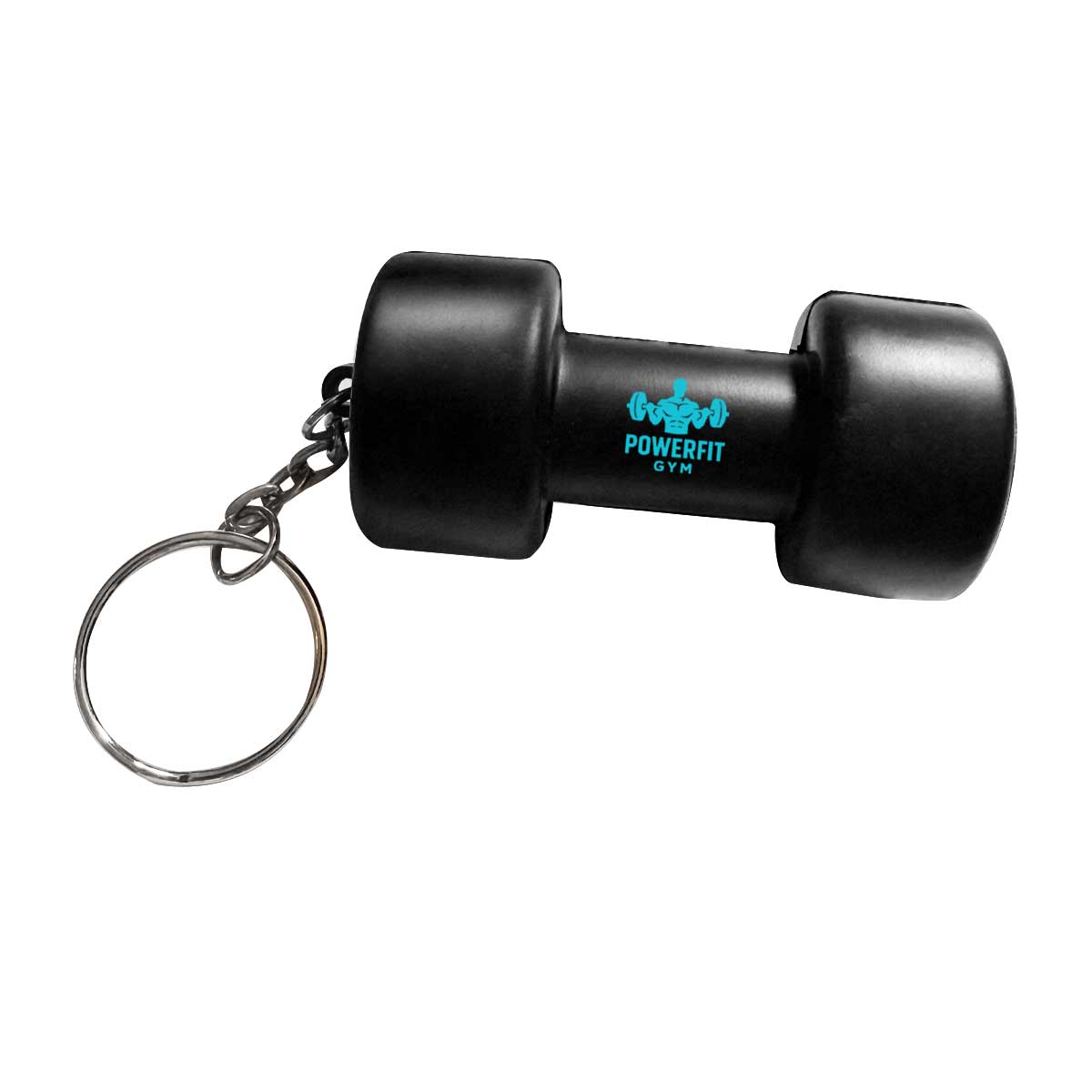 Dumbbell Stress Reliever Key Chain