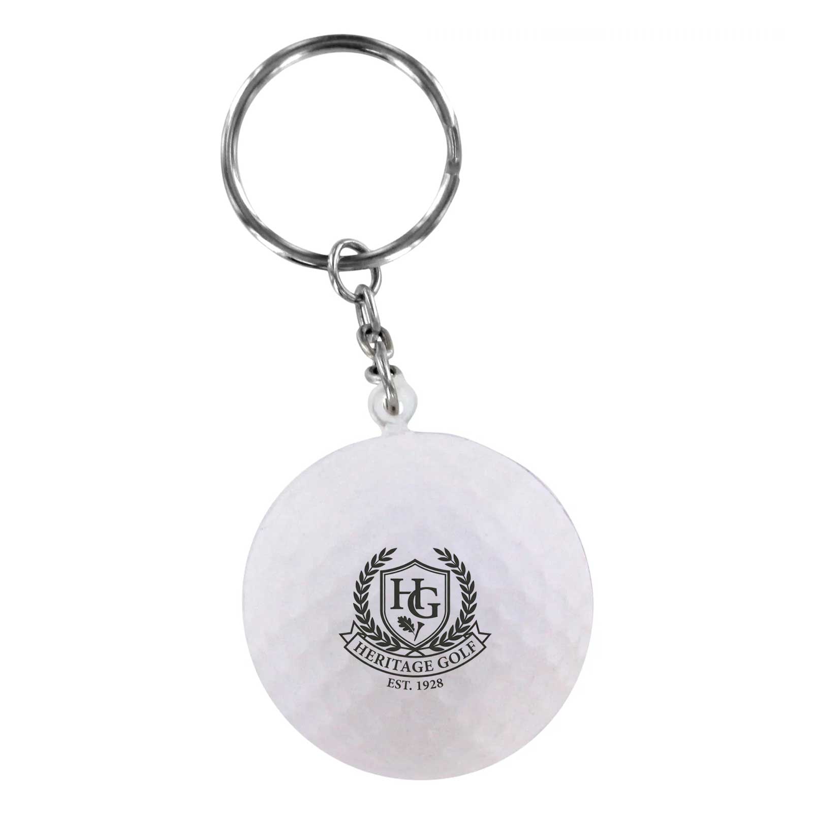 Golf Ball Stress Reliever Keychain