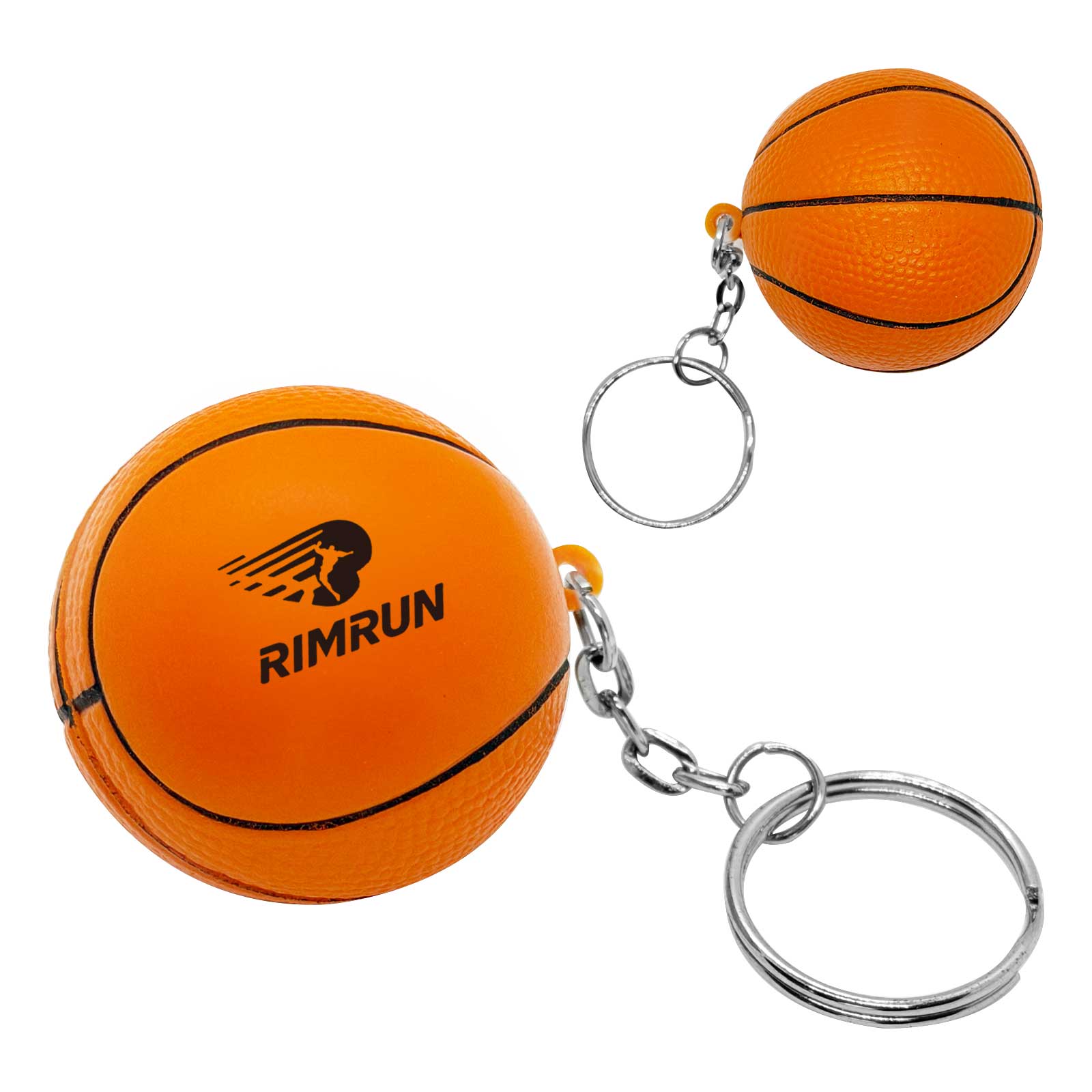 Basketball Stress Reliever Keychain